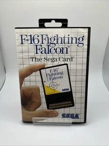 F-16 Fighting Falcon Sega Master System Tested & Working No Manual 1986 - Picture 1 of 5
