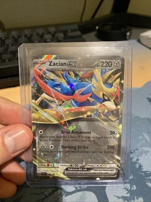 Zacian ex 198 Sv: Scarlet & Violet Promo Cards Holo - Image 1 of 2