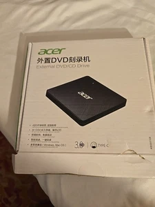 USB 3.0 Player Burner Writer for PC Laptop Windows 11 10 External CD DVD Drive - Picture 1 of 4