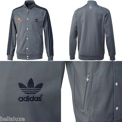 RARO Adidas MC 84-LAB TRACK McNASTY Superstar KAZUKI Jaqueta Firebird~Masculino Tamanho Grande - Imagem 1 de 4