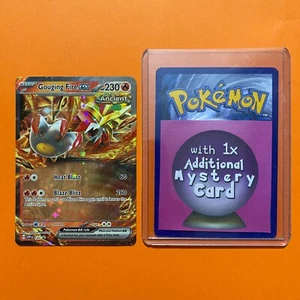 Gouging Fire EX Holo Promo 144 Pokemon Card Scarlet Violet Promo NM SVP - Picture 1 of 5