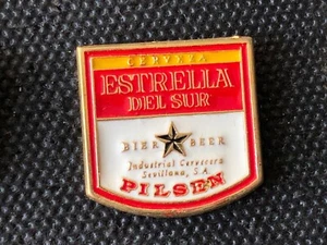 "b" pins pin enamel BIERE BEER ESTRELLA - Imagen 1 de 1