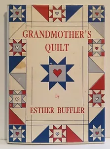 Großmutter Quilt von Esther Buffler New Hampshire Dichter, 1988 signiert vom Autor - Bild 1 von 9