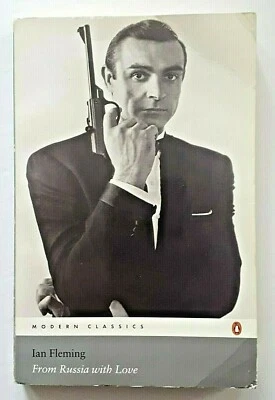 IAN FLEMING - FROM RUSSIA WITH LOVE - JAMES BOND PAPERBACK - SEAN CONNERY COVER - Image 1 of 4