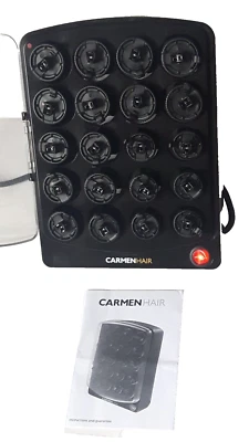 Carmen Beheizbare Rollen Ionische Thermo Lockenwickler 20 Haarroller mit integrierten Clips - Bild 1 von 4