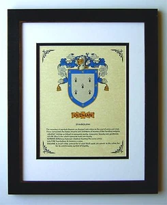 STEMMA ARALDICA ~ STEMMA FAMIGLIA GUZMAN ~ INCORNICIATO - Foto 1 di 2