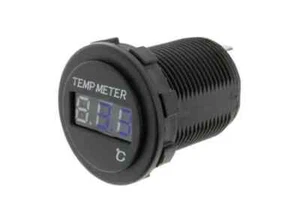 Temperature Meter, for 12-24V Vehicles with Sensor - IP66 Rated - Picture 1 of 1