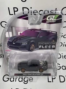 GREENLIGHT 2024 Ford Mustang GT Dark Matter Grey Showroom 1:64 Diecast - Picture 1 of 2