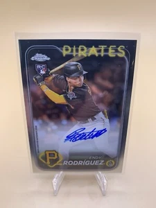 2024 Topps Chrome - Rookie Autographs #RA-ER Endy Rodriguez (AU, RC) - Bild 1 von 2