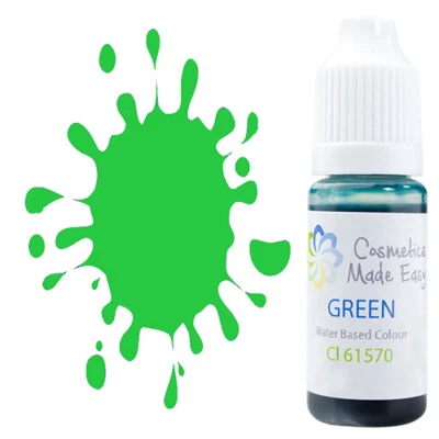 100ml GREEN Cosmetic Liquid Colour - Water Based Dye, Soap, Skin Care Bath Bombs - Image 1 of 3