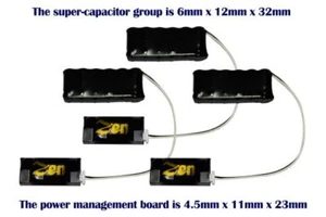 DCC Concepts DCD-SA3-SS.3 Zen 3-Wire SuperHighPower StayAlive ZenBlack & Decoder - Picture 1 of 1