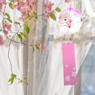 Japanese Wind Chimes Cherry Blossom Glass Pendant Home Decor
