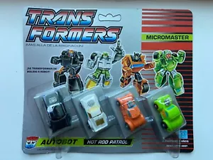 Transformers G1 1990 HOT ROD PATROL MOSC micromasters hasbro MB - Picture 1 of 4