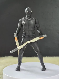 Spider-man Marvel Far From Home Black Suit Web Strike Figure 6" - Picture 1 of 6