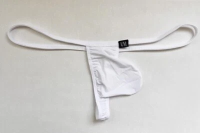 Men Ultrathin "BIG" Pouch Underwear Mini Briefs Bikini Underpants T-back Thong - Image 1 of 4