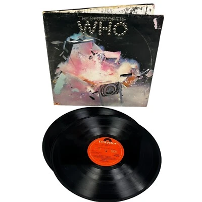 The Who - The Story Of The Who Double LP Vinyl Record Scrapbook 1976 Rock Music - Image 1 of 4