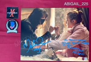 Alisha Weir and Melissa Barrera dual signed 11x14 photo Abigail Beckett COA - Picture 1 of 1