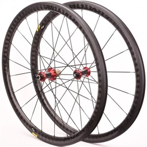 700C Ultra Licht Fahrrad Carbon Faser Rad Set 38/50mm Tiefe Rennrad Räder - Bild 1 von 19