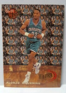 1992-93 Fleer Ultra All Rookie Series #6 Alonzo Mourning Charlotte Hornets NM-MT