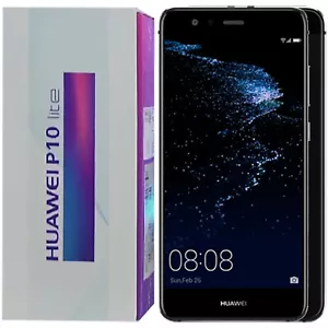 Huawei P10 Lite 4G/LTE Black 32GB + 4GB Dual-SIM Factory Unlocked OEM NEW - Picture 1 of 1