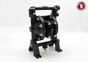 1/2" INGERSOLL-RAND ARO AIR DRIVEN DOUBLE DIAPHRAGM PUMP PD05A-BAS-PGG-B - Picture 1 of 4