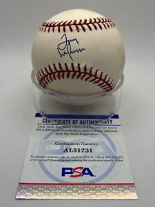 Tony LaRussa A's White Sox Cardinals Signed Autograph OMLB Baseball PSA DNA
