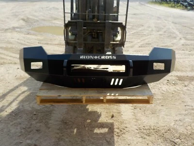 Parachoques delantero Iron Cross de alta resistencia Gmc Sierra 2500HD 3500 15 16 17 18 19 BB92D Foto 1 de 4