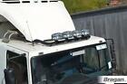 Roof Light Bar + Spots + Clamp For Foden Alpha Low Cab Steel Front Truck - BLACK
