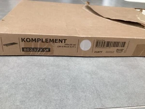 Ikea - PAX Zubehör Komplement Hosenaufhängung weiß 100x35cm - Bild 1 von 3
