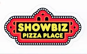 Showbiz Pizza Place Logo Sticker (Reproduction) - Picture 1 of 2