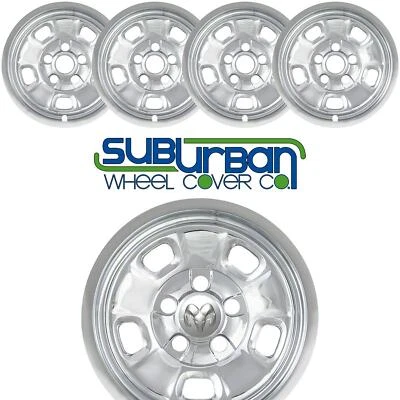 适合 2013 - 2024 道奇 Ram 1500 Tradesman 17 英寸镀铬车轮皮肤 # IMP88X 套装/4 — 第 1/4 张图片