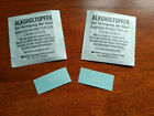 2 Ray Ban Stickers Decals For Sunglasses, With 2 Alcohol Swabs, Waterproof