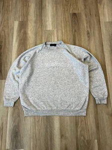 VINTAGE VALENTINO JEANS GREY JUMPER SWEATER MENS XL - Picture 1 of 17