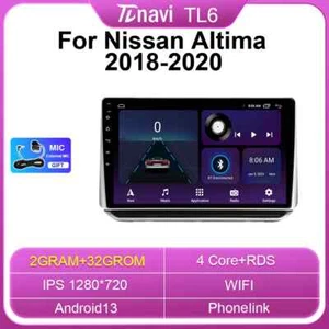Auto Stereo 2K Screen Car Radio For Nissan Altima L34 Multimedia Player GPS Navi - Picture 1 of 22