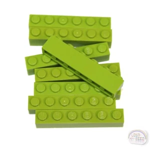LEGO Clásico - Bolsa de 3 Buck - Ladrillo 1x6 - 10 Piezas - Lima - Nuevo - (3009) - Imagen 1 de 3