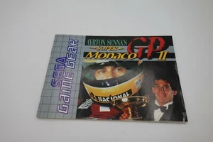 MANUALE PER : SUPER MONACO GP II sega game gear - Picture 1 of 1