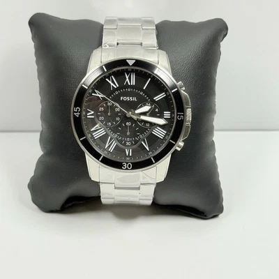 Reloj para hombre Fossil Grant Sport FS5236 correa plateada de acero inoxidable Foto 1 de 3