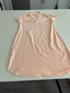 Frank & Eileen. Vestido camiseta polo melocotón defecto menor - Imagen 1 de 11