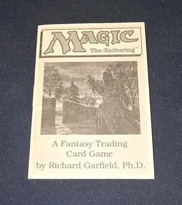 Vintage Magic - MTG 1993 Beta/Unlimited Rule book  - Image 1 of 2