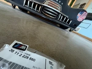 (1) Insignias originales BMW M para rueda de fábrica 36112228660 - lo mismo que el fabricante de equipos originales del concesionario - Imagen 1 de 6