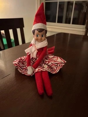 Vestido Elegante Brillo The Elf on the Shelf Exclusivo Colección Claus Couture Foto 1 de 3