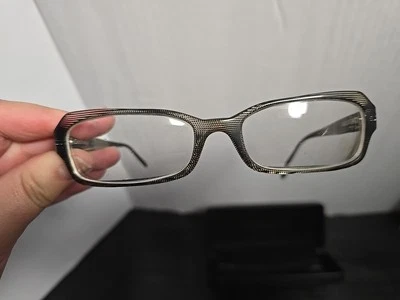 Monturas de gafas Versace transparente rectangulares llave griega con estuche y tela Foto 1 de 4