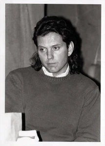 Chris Parker Photo Original Black And White Press Promotion Circa 1980s - Picture 1 of 13