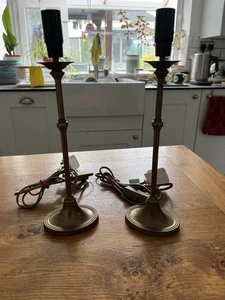 Laura Ashley Bedside Lamp Stands - Picture 1 of 15