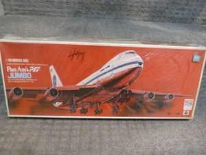 Nitto PAN AM's 747 JUMBO JET Vintage 1970 Model Kit BRAND NEW Boeing 1/144 RARE - Picture 1 of 8