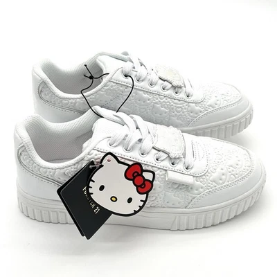 Hello Kitty & Friends White Sneakers Shoes Forever 21 Limited Edition Size 9 NWT - Image 1 of 4