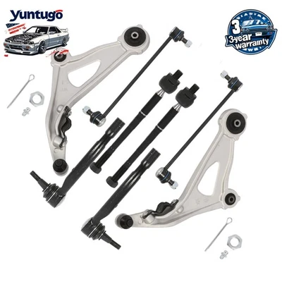 For 2013-2019 Nissan Pathfinder Infiniti JX35 8x Front Lower Control Arms w/Link Foto 1 de 4