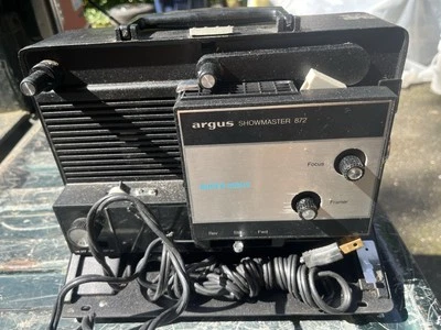 Proyector de película Argus Show master 872 Super 8 Foto 1 de 4