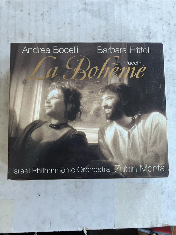 Puccini La Boheme CD Israel Philharmonic Orchestra 2 CD Set With Booklet  Foto 1 de 4