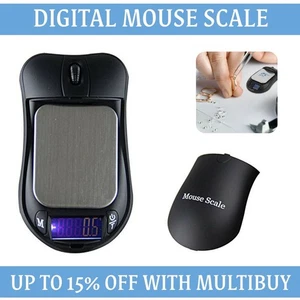 Mouse Digital Pocket Scale Precision LCD Portable Weighing Gold Herbs Jewellery - Picture 1 of 12